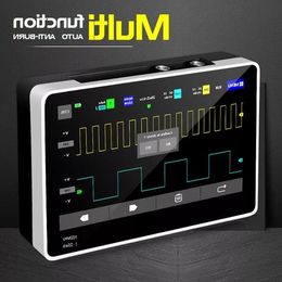 Digital tablet oscilloscope dual channel 100M bandwidth 1GS sampling rate mini oscilloscope Qxahr