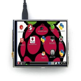 Freeshipping 40" inch Raspberry Pi 2 B LCD Touch Screen Module 320x480 TFT Resistive Touch Display board PI2 B Bjajt