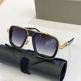 Luxury Glasses LXN EVO DTS403 Designer Sunglasses Man Woman Brand Big Oversized Pilot Sunglass Famous Italian Goggle Beach Fashion glass
