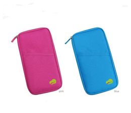 Storage Bags Fashion Ribbon Passport Holder Documents Bag Sweet Trojan Travel Cover Card Case SN1814