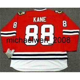 Weng Men Women Youth PATRICK KANE Home Hockey Jersey All Stitched Top-quality Any Name Any Number Goalie Cut