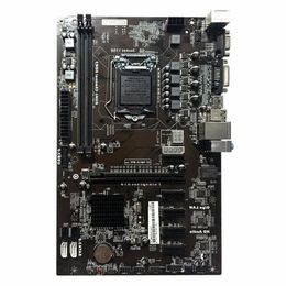 Freeshipping Motherboard H81A-BTC V20 Miner ATX Board LGA1150 Socket Processor H81 Mainboard Support 6 Graphics Card For Mining Dotkk