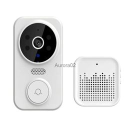 Doorbells Tuya Popular M8 Wireless Doorbell Camera 1080 HD Informe Ring Chime WiFi Video Smart Intercom Doorbell YQ231111