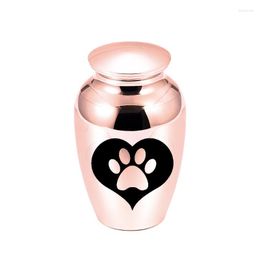 Pendant Necklaces Aluminium Alloy Urn To Commemorate The Deceased Relatives/Pets Love Dog Carving Coffin Ashes Rack Pet MemorialPendant Penda