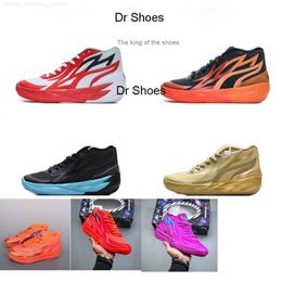 MB.01Mens lamelo ball MB 02 basketball shoes Melo Purple Gold Brown Black Blue Red Bred White Green Galaxy Pink sneakers tennis