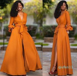 Fashion-Casual Dresses Elegant Women Autumn Deep V Neck Long Sleeve Party Dress Ladies Sexy Slim Plus Size