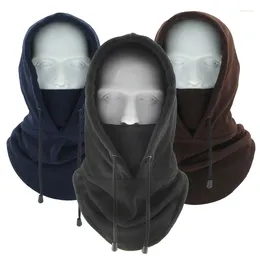 Scarves High Quality Neckerchief Cycling Cap Balaclava Winter Windproof Outdoor Hood Cold Padded Beanies Plush Warm