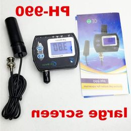 Freeshipping Portable PH Metre Tester Accurate Digital Pen PH-990 Pocket Aquarium Wine Urine LCD PH Test with large screen Lnrjt