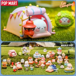 Blind box POP MART BOBO COCO GO COMPING series mystery 1 piece12 piece action chart birthday gift childrens toys 230410