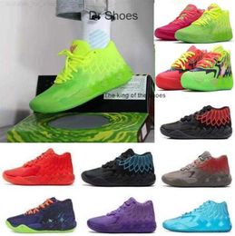 MB.01shoes2022 Buy LaMelo Ball MB1 Rick Morty kids Basketball Shoes store men women Queen City Black Red Grey Sport Shoe Trainner Sneakers