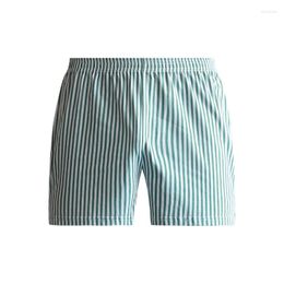 Underpants Loose Men Boxers Shorts Youth Large Home Pajamas Man Cotton Summer Breathable Fashion Underwear Male Soft Comfortable
