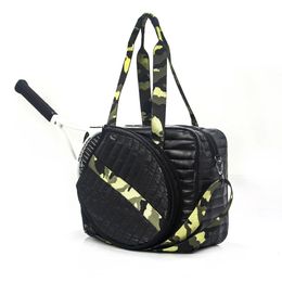 Outdoor Bags Portable Tennis Bag Large Capacity Gym Fitness Male Female Handbag Single Shoulder Badminton Racket Sports 231110