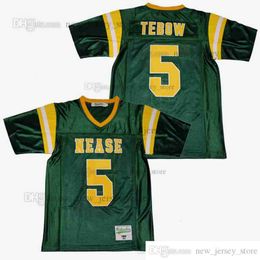 DIY Design Retro Movie TIM TEBOW #5 HIGH SCHOOL Jersey Custom Stitched College Football Jerseys