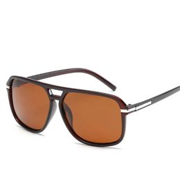 Oversized Sunglasses Men Polarised Mirror Goggles Driving Sun Glasses Man Brand Designer Retro Driver Sunglass 230920