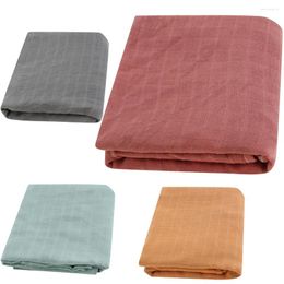 Blankets Born Infant Baby Girls Boys Cotton Solid Colors Muslin Receiving Blanket Bath Towel Swaddle Bedding Wrap Accessories#p4