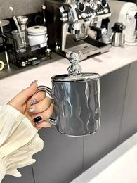 Mugs Luxury Mug Ceramic Water Cup Nordic Couple Female Office Household Simple Coffee Breakfast Drinking