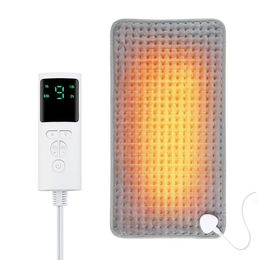 Foot Massager 5829cm Electric Heating Pad Therapy for Body Abdomen Back Pain Relief Winter Warmer Blanket Thermal Massage Mat 231110
