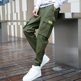 Men's Pants 2023 Hip Hop Joggers Cargo Men Spring Harem Multi-Pocket Man Sweatpants Streetwear Casual Mens M-4XL