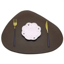 Table Mats High Quality Delicate Heat-resistant PVC Leather Mat