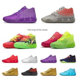 MB01LaMelo Ball 1 MB.01 Basketball Shoes Sneaker Black White Silver Blast Buzz City LO UFO Not From Here Queen City Rick and Morty Rock Ridge