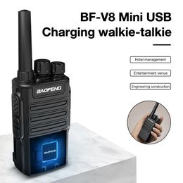 Other Sporting Goods Baofeng BFV8 Walkie Talkie 400470mhz Portable Handheld Two Way Ham CB Radio Outdoor Hunting UHF HF Transceiver WalkieTalkies 231110