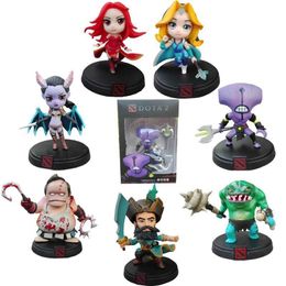 Anime Manga 4pcs Dota 2 game graphics SLARK small doomsday box PVC action collection 2 toys 230410