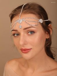 Headpieces Ladies Rhinestone Brides Hairband Wedding Hair Jewelry Bridal Headwear Fashion Accessories Party Prom Headpiece Bride Crown