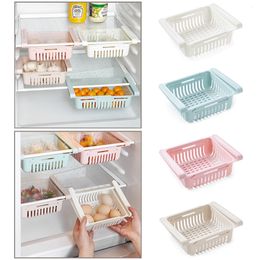 Storage Boxes Bins Refrigeration Manager Refrigerant Drawer Plastic Container Shelf Fruit Egg Food Kitchen Accessories 230410