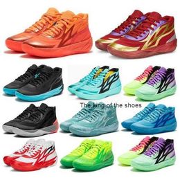 2023MB.01 shoesBasketball Shoes Men Lamelo Ball MB 02 2 MB.02 Honeycomb Phoenix Phenom Flare Lunar New Year Jade Gold 2023 Fashion Trainers Sneakers