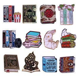 Brooches Pins Enamel Pin Movie Bag Lapel Cartoon Holiday Badge Jewellery Gift For Kids FriendsPins