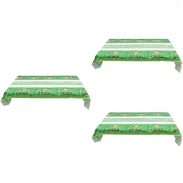 Table Cloth 3pcs Graduation Tablecloth Decorative Party Decor Grad