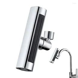 Kitchen Faucets Waterfall Faucet 3 In 1 360 Degree Pull-Down Sprayer Multifunctional Pressurised Bubbler Tools