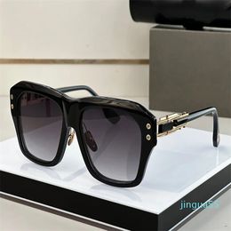 Fashion designer mens sunglasses stereo square shape acetate glasses outdoor trendy versatile style