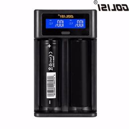 Freeshipping Smart LCD Charger for 18650 20700 26650 Li-ion Ni-MH Ni-Cd AA AAA Rechargeable Battery (Not Included) Wkmau