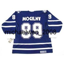 Weng ALEXANDE MOGILNY 2002 CCM Vintage Hockey Jersey All Stitched Top-quality Any Name Any Number