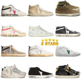 Casual Shoes Dirty Shoe Italian brand women's casual shoes Sneakers Shoes Designer Sneakers Super Star Classic Do-Old Snake Skin Heel Suede Citp size 36-46