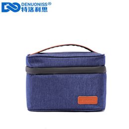 Ice Packs/Isothermic Bags DENUONISS Small Cooler Bag Protable Fridge Oxford Food Refrigerator Bag EVA Insulated Picnic Bag Isothermal Cooler Ice Box Bag 230411