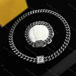 Мужские роскошные черные колье подвесной дизайнерский браслет серебряный звень