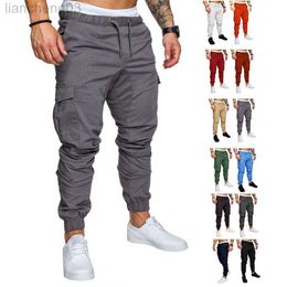 Men's Pants 2022 New Casual Sport Pants Bottoms Men Elastic Breathable Running Training Pant Trousers Joggers Quick-Drying Gym Jogging Pants W0411