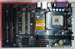 New IPC Board For Intel 845 DDR1 ISA Slot Mainboard 478 2-PCI VGA LPT 1-LAN 3-ISA 2-COM CF 4-SATA Industrial Motherboard