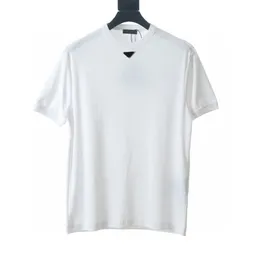 Men's Plus Tees & Polos Round neck embroidered and printed polar style summer wear with street pure cotton fw111