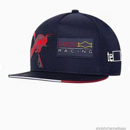 Ball Caps New Champion F1 Formula One Car Brand Hat Men's and Women's Outdoor Casual Sports Cap Verstappen Flat Brim Cap Baseball Cap 2022 412-3