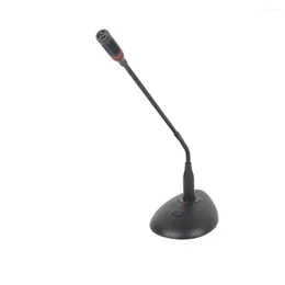 Microphones Desktop Wired Meeting 48v Xlr Conference Room Table Condenser Gooseneck Microphone System