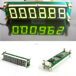 Freeshipping 01 MHz~65MHz RF 6 Digit Led Signal Frequency Counter Cymometer Tester Metre YELLOW FOR ham radio Amplifier Nomdt