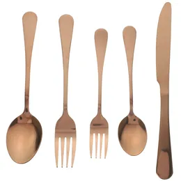 Plates Tableware Household Flatware Wedding Cutlery Spoon Fork Kit Kitchen Utensil Home Serving