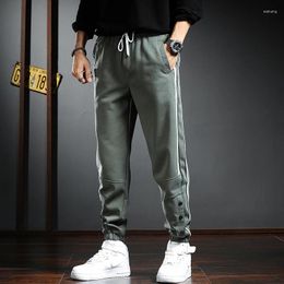 Men's Pants Autumn Men Joggers Sweatpants Fashion Side Stripe Baggy Mens Sport Casual Jogging Trousers