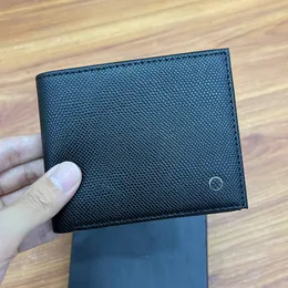 Wallet holder Luxury designer top quality leather purse men's credit card short suit purses fashion ladies coin pocket mini wallets set with original box