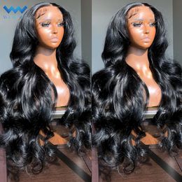 Synthetic Wigs Body Wave Lace Front Wig Transparent 13x4 13x6 Hd Lace Frontal Wig Brazilian Pre Plucked 360 Full Lace Human Hair Wigs For Women 230412