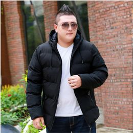 Men's Down Plus Size 2023 Brand Thicken Winter Jacket Men Light Hooded Clothing Black Coat Youth 10XL 8XL 6XL 4XL Parka
