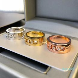 rings for women designer Gold plated 18K diamond design fashion exquisite gift